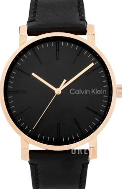 Classic Svart/Läder Ø43 mm