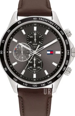 Classic Svart/Läder Ø44 mm