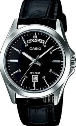 Classic Svart/Läder Ø40 mm