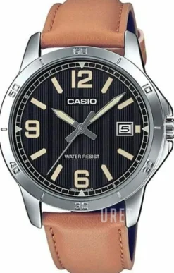 Classic Svart/Läder Ø41 mm