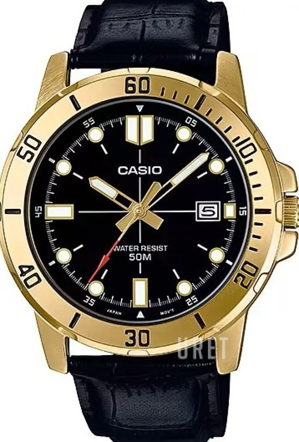 Classic Svart/Läder Ø45 mm