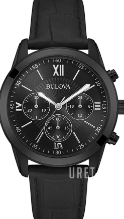 Classic Svart/Läder Ø40 mm