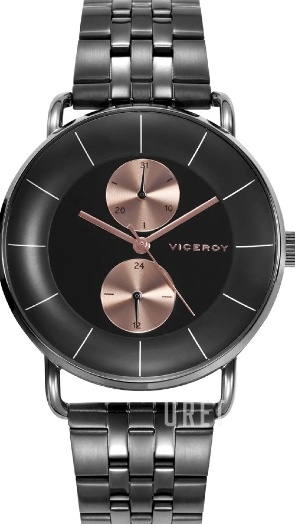 Classic Svart/Stål Ø42 mm