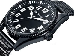 Classic Svart/Stål Ø42 mm