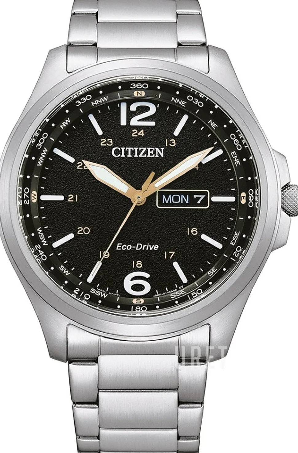 Classic Svart/Stål Ø44 mm