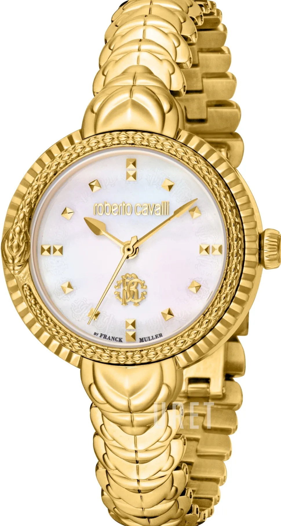 Classic Vit/Guldtonat stål Ø32 mm