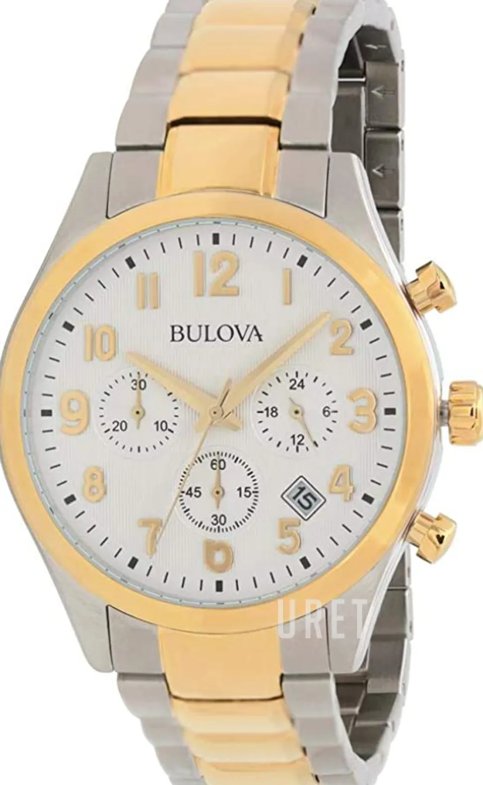 Classic Vit/Gulguldtonat stål Ø41 mm