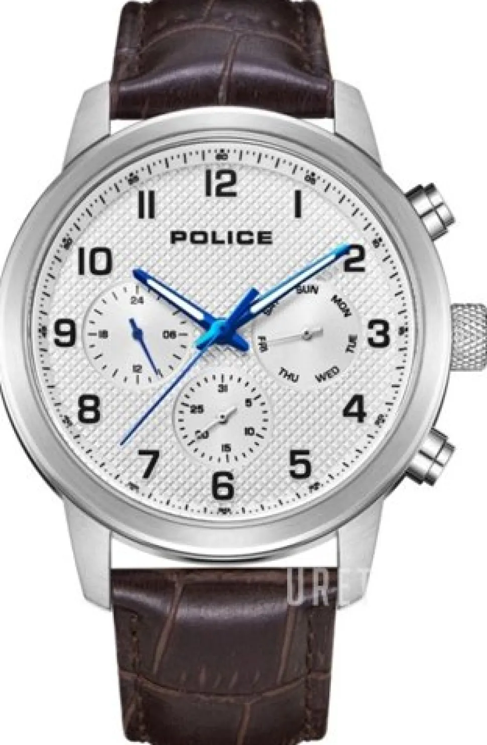 Classic Vit/Läder Ø44 mm