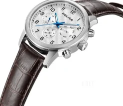 Classic Vit/Läder Ø44 mm