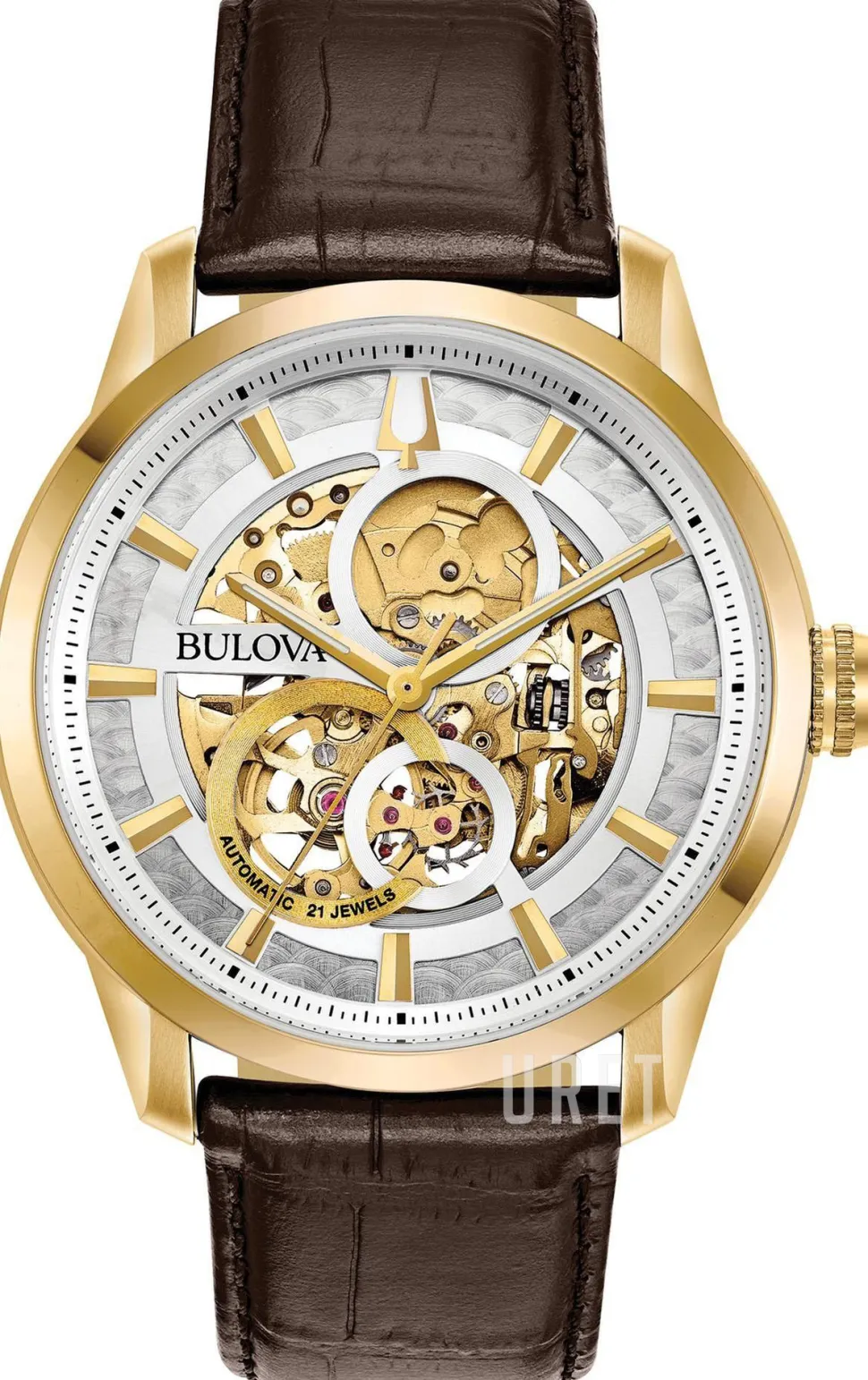 Classic Vit/Läder Ø43 mm