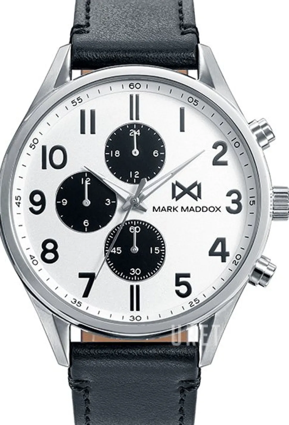 Classic Vit/Läder Ø43 mm