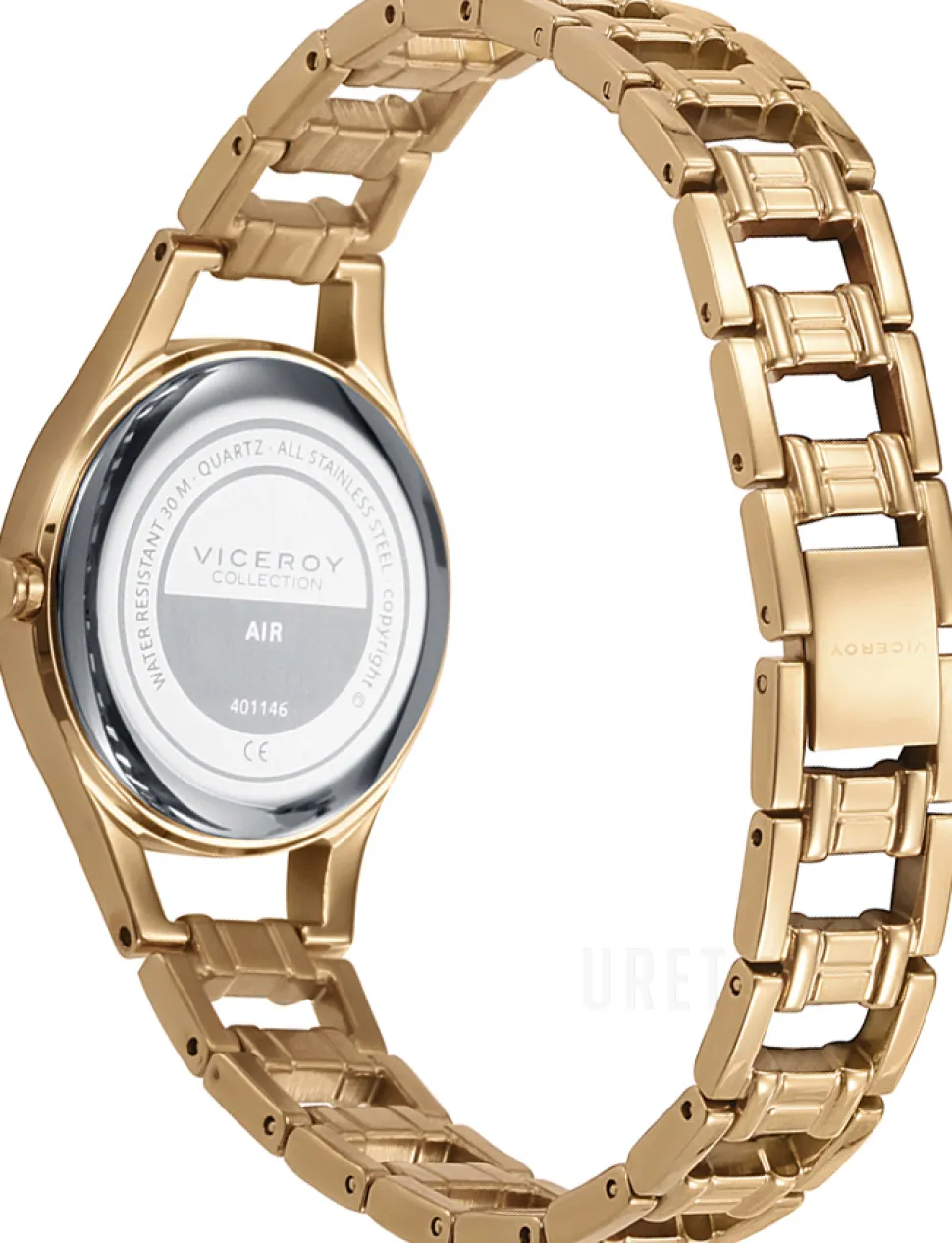 Classic Vit/Roséguldstonat stål Ø30 mm