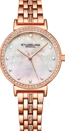 Classic Vit/Roséguldstonat stål Ø33 mm