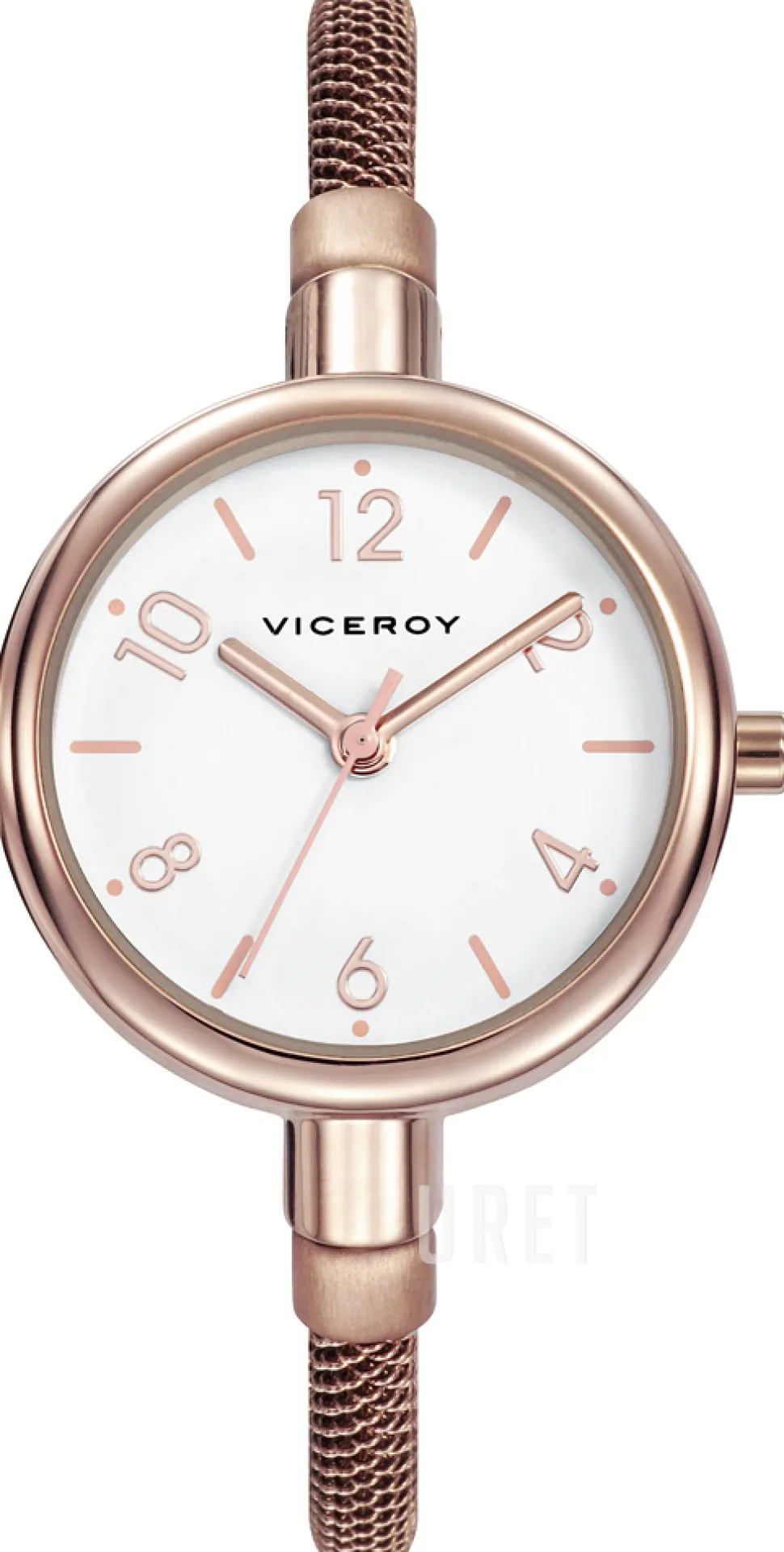 Classic Vit/Roséguldstonat stål Ø26 mm