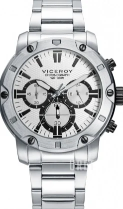 Classic Vit/Stål Ø44 mm