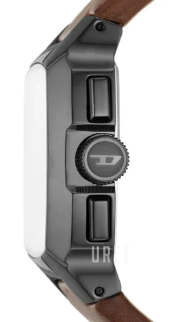 Cliffhanger Blå/Läder Ø40 mm