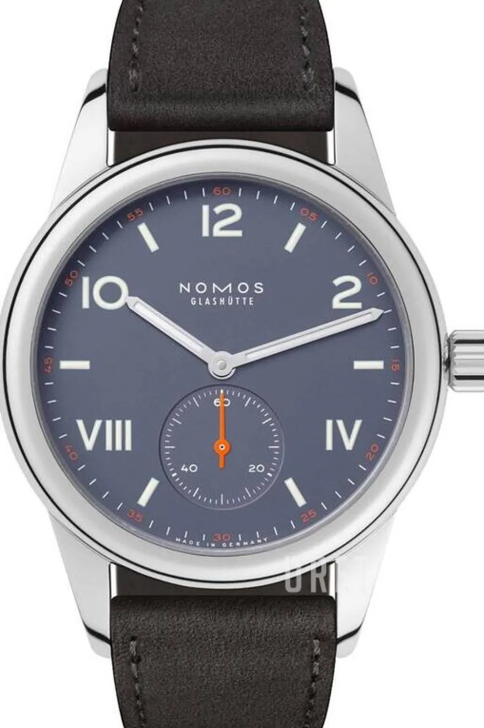 Club Blå/Läder Ø36 mm