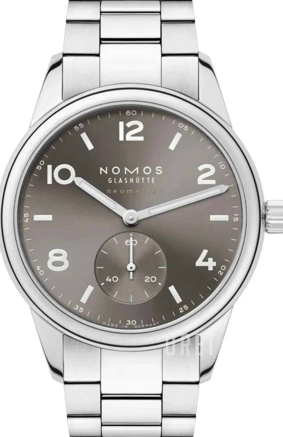 Club Sport Neomatik Grå/Stål Ø39.5 mm