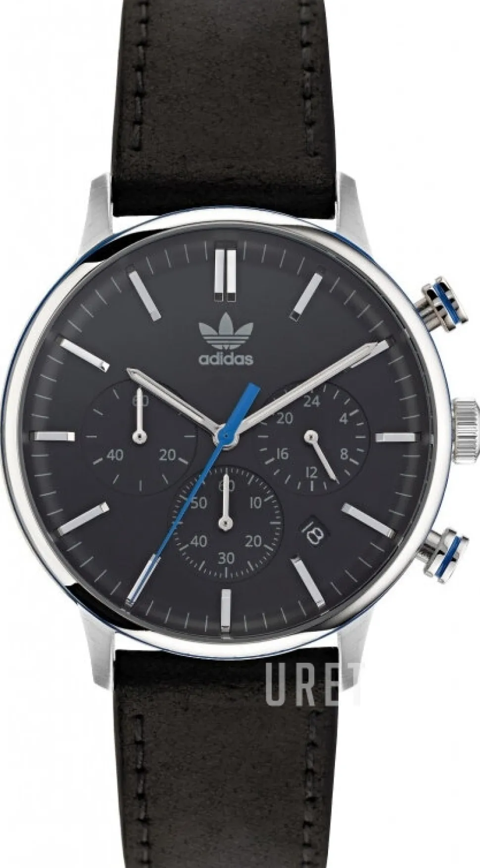 Code One Svart/Läder Ø40 mm