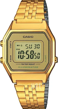 Collection LCD/Gulguldtonat stål 33.5x28.6 mm