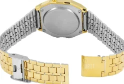 Collection LCD/Gulguldtonat stål 36.8x33.2 mm