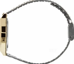 Collection LCD/Gulguldtonat stål 36.8x33.2 mm