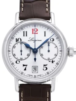 Column Wheel Vit/Läder Ø40 mm