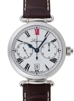 Column Wheel Vit/Läder Ø49 mm