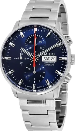 Commander Blå/Stål Ø42.5 mm