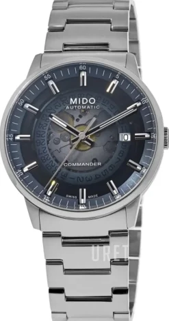 Commander Blå/Stål Ø40 mm