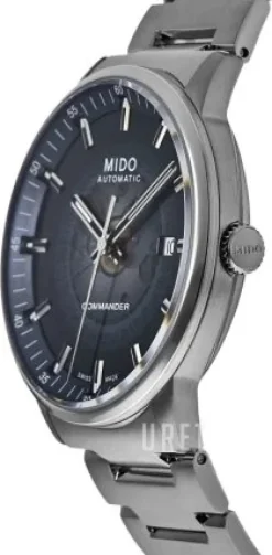 Commander Blå/Stål Ø40 mm