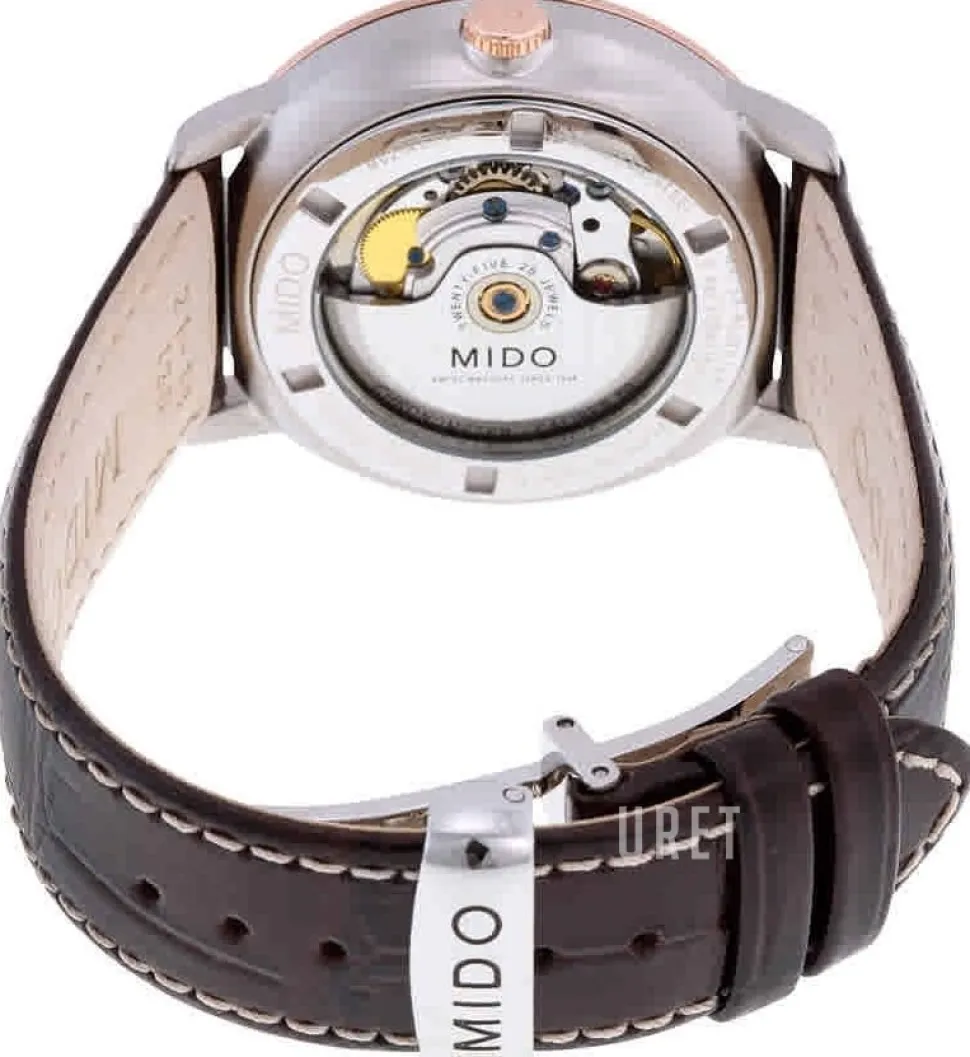 Commander Grå/Läder Ø40 mm