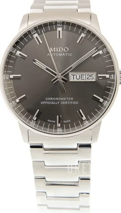 Commander Grå/Stål Ø40 mm