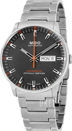 Commander Grå/Stål Ø40 mm