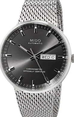 Commander Grå/Stål Ø42 mm