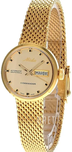 Commander Guld/Gulguldtonat stål Ø23.5 mm