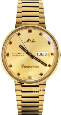 Commander Guld/Gulguldtonat stål Ø37 mm