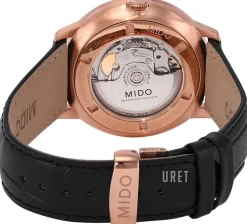 Commander Svart/Läder Ø40 mm