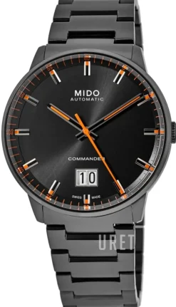 Commander Svart/Stål Ø42 mm