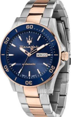 Competizione Blå/Stål Ø43 mm