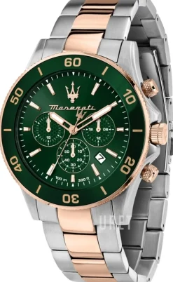 Competizione Grön/Stål Ø43 mm