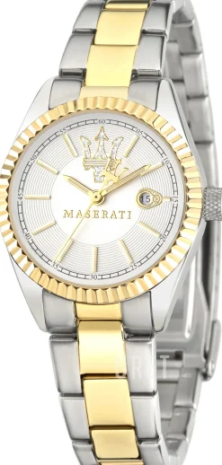 Competizione Silverfärgad/Gulguldtonat stål Ø32 mm