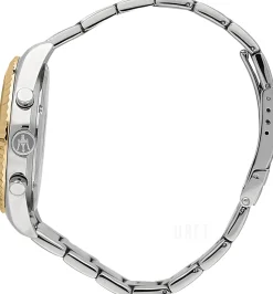 Competizione Silverfärgad/Gulguldtonat stål Ø43 mm