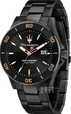 Competizione Svart/Stål Ø43 mm