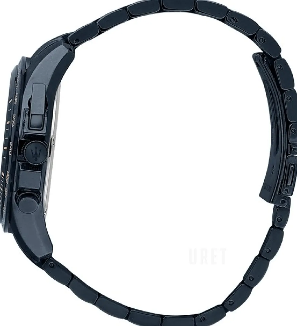 Competizione Svart/Stål Ø43 mm