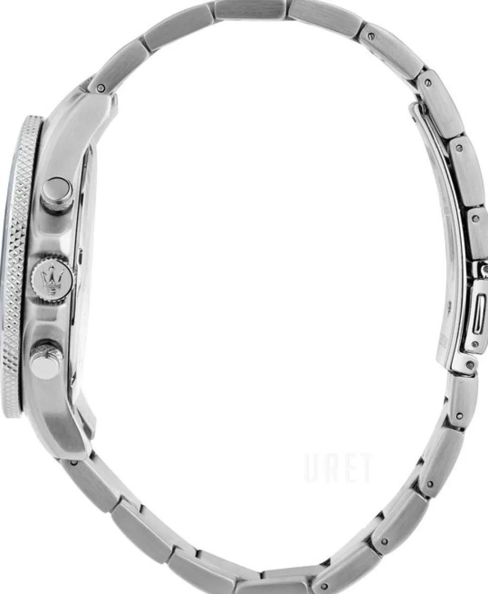 Competizione Svart/Stål Ø43 mm