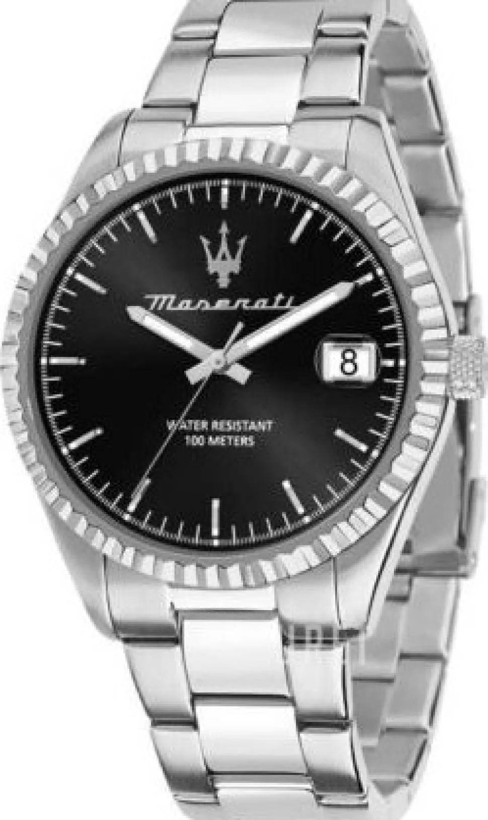 Competizione Svart/Stål Ø43 mm