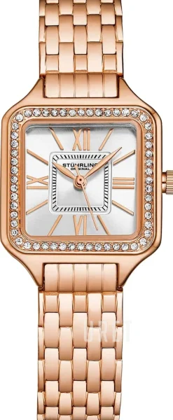 Confidant Square Silverfärgad/Roséguldstonat stål Ø27 mm