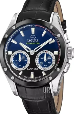 Connected Blå/Läder Ø45 mm