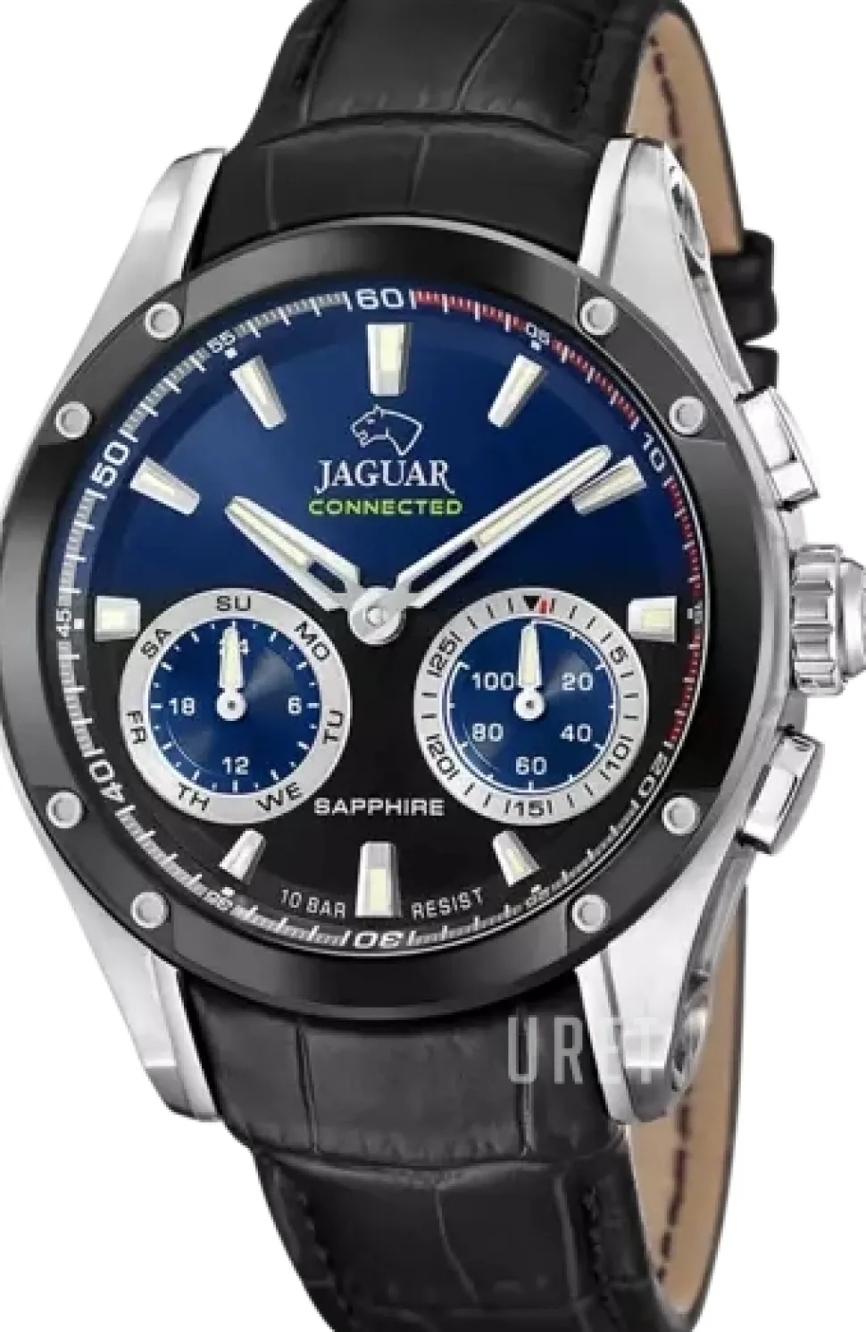 Connected Blå/Läder Ø45 mm